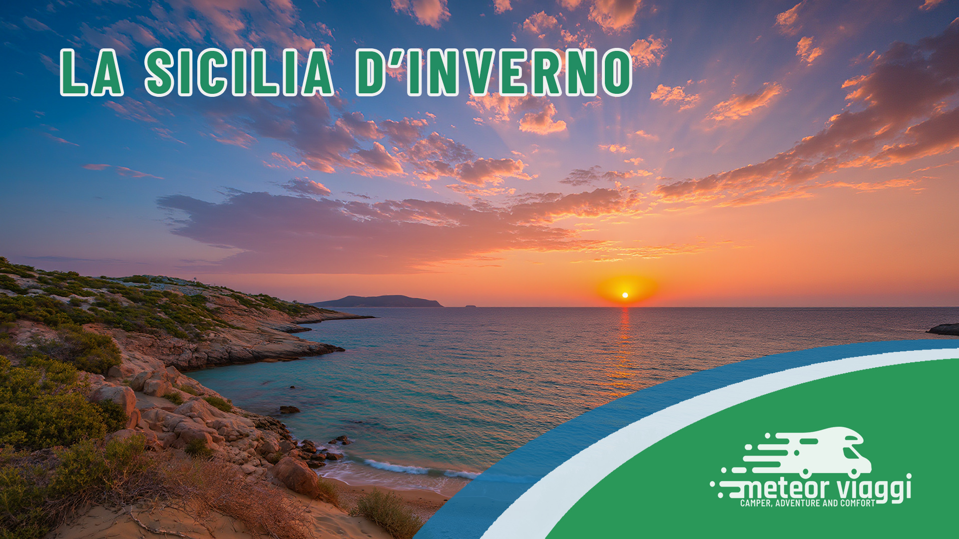 Sicilia in Camper, anche in inverno. Sole, Silenzio e Meraviglia