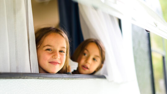 Le località migliori per chi viaggia con i bambini in camper