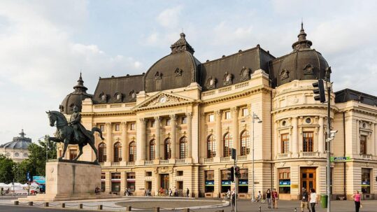 Viaggio in camper in Romania, a Bucarest